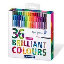 Набор ручек STAEDTLER triplus fineliner 334C-36