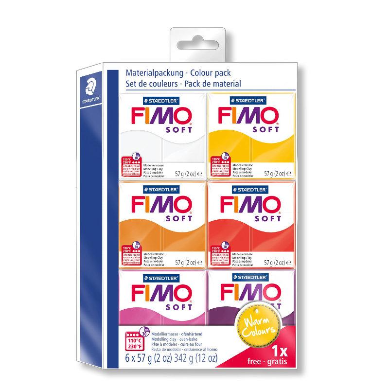 Набор полимерной глины FIMO Warm colours 8023-23