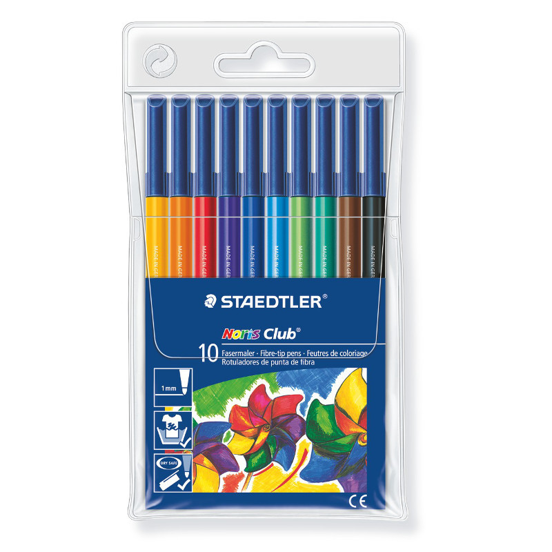 Фломастеры STAEDTLER Noris Club 326WP-10