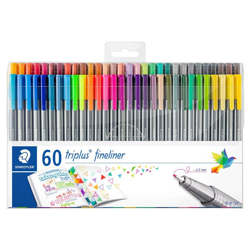 Набор ручек STAEDTLER triplus fineliner 334 TB60