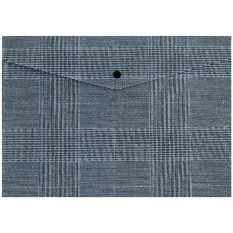 Папка на кнопке Axent Tartan Gray 1495-17