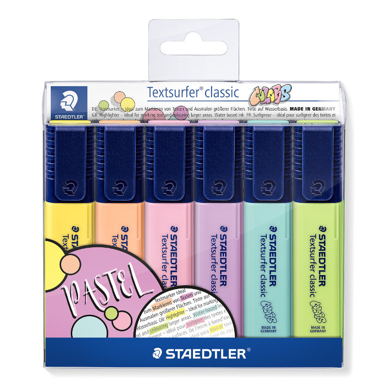 Маркеры STAEDTLER Textsurfer classic 364 CWP6