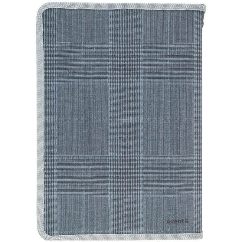 Папка на молнии Axent Tartan Gray 1804-17