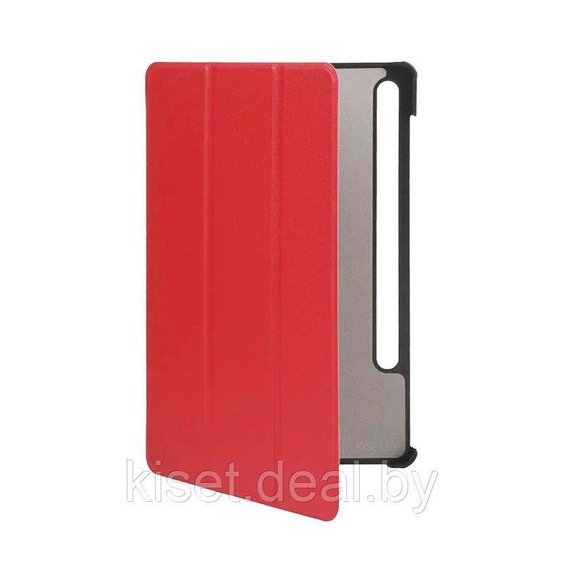 Чехол-книжка KST Smart Case для Samsung Galaxy Tab S7 11.0 (SM-T870/T875) / Tab S8 (SM-X700/X706) красный - фото 2 - id-p146813935