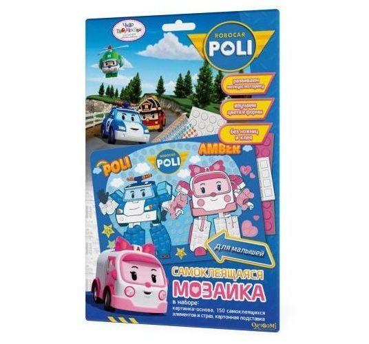 Самоклеящаяся мозаика Robocar Poli ORIGAMI