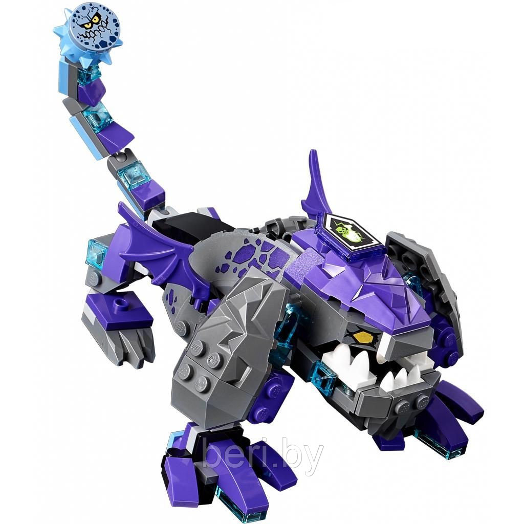 10704 Конструктор Bela Nexo Knight Вездеход Аарона, (Аналог Lego Nexo Knights 70355), 614 деталей - фото 7 - id-p146818685