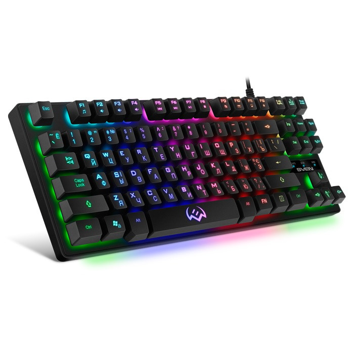 Игровая клавиатура с RGB-подсветкой SVEN KB-G7400, черный 555894 - фото 3 - id-p146820019