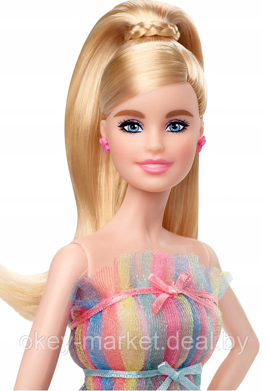 Barbie Коллекционная Барби Особый день рождения Collector Birthday Wishes Doll - фото 3 - id-p146857060