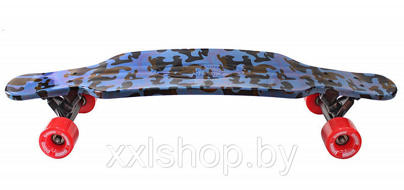 Лонгборд Y-Scoo Longboard Shark TIR 31 408-Ba Blue Army - фото 3 - id-p146871609