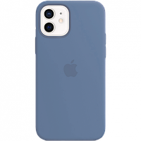 Чехол Silicone Case для Apple iPhone 12 Mini, #24 Azure (Лазурный)