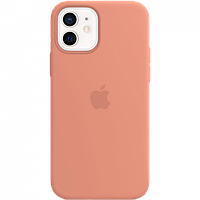 Чехол Silicone Case для Apple iPhone 12 Mini, #27 Peach (Персиковый)