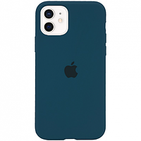 Чехол Silicone Case для Apple iPhone 12 Mini, #35 Cosmos blue (Космический синий)