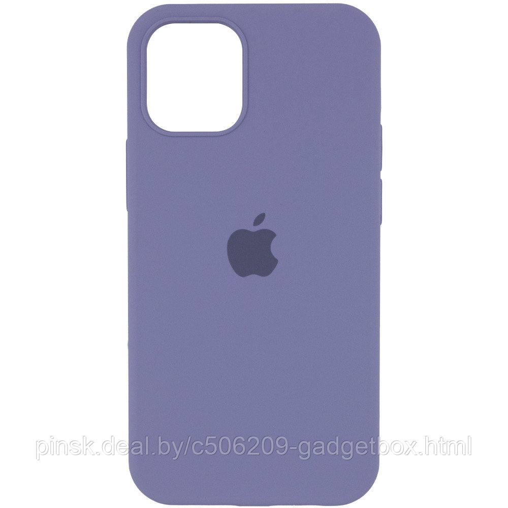 Чехол Silicone Case для Apple iPhone 12 Mini, #46 Lavander gray (Тёмная лаванда) - фото 1 - id-p130058511