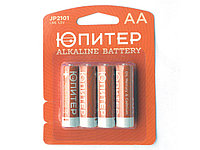 Батарейка ЮПИТЕР AA LR6 1,5V alkaline 4шт./уп.