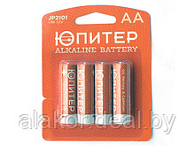 Батарейка ЮПИТЕР AA LR6 1,5V alkaline 4шт./уп.
