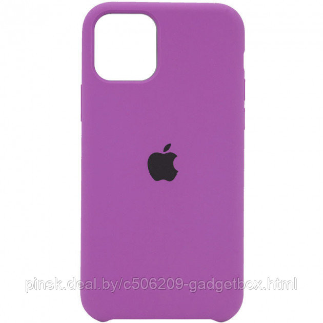 Чехол Silicone Case для Apple iPhone 12 Mini, #52 Grape purple (Марсала) - фото 1 - id-p130058517