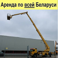 Автовышка 35 метров ВОЛЬВО, аренда автовышек 10, 12, 16, 18, 20, 22, 25, 28, 30, 35, 40 метров по Минску и РБ