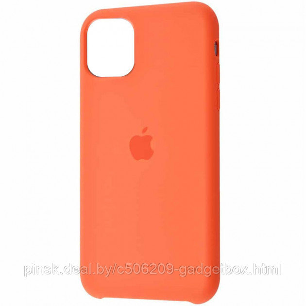 Чехол Silicone Case для Apple iPhone 12 / iPhone 12 Pro, #2 Apricot (Абрикосовый) - фото 1 - id-p130058537