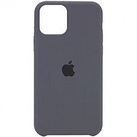 Чехол Silicone Case для Apple iPhone 12 / iPhone 12 Pro, #15 Dark Gray (Темно-серый)