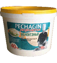 Майонез для профессионального использования «PECHAGIN professional» жирность 40% ведро ПВХ 10 литров