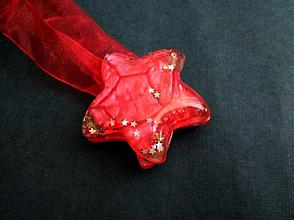 Магнитная клипса для штор и гардин "Красная звездочка"