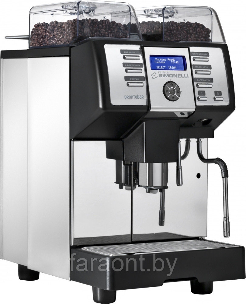 Кофемашина Nuova Simonelli PRONTOBAR 1 GR BLACK+RUSSIAN LCD суперавтомат