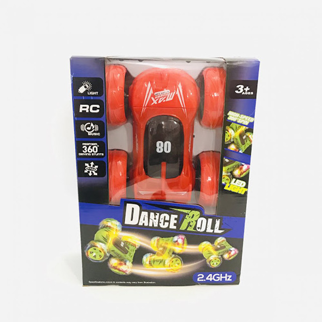 Танцующая машина-перевертыш р/у Dance Roll F01A аккумуляторная - фото 2 - id-p146938947