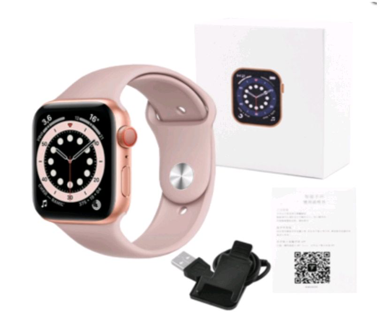 Умные часы Smart Watch T800 PLUS розовые