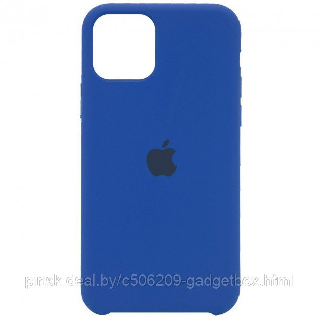 Чехол Silicone Case для Apple iPhone 12 Pro Max, #3 Royal blue (Ярко-синий) - фото 2 - id-p130058608