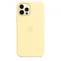 Чехол Silicone Case для Apple iPhone 12 Pro Max, #4 Yellow (Желтый)