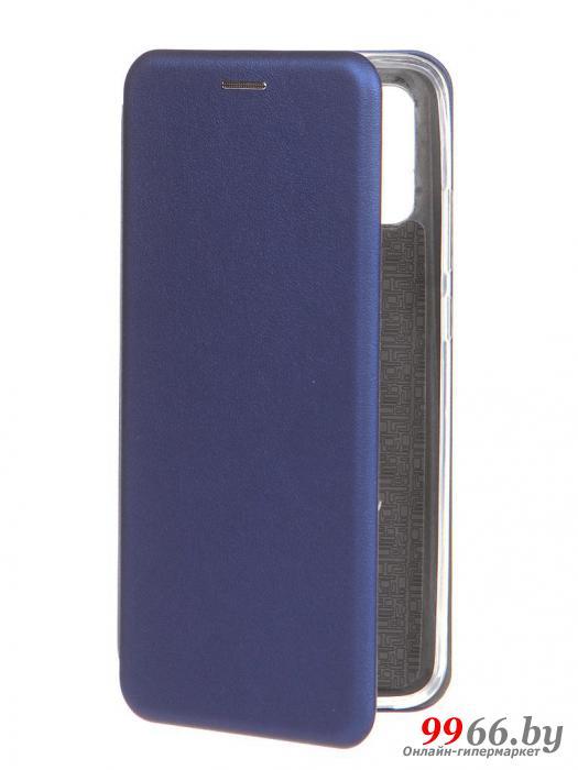 Чехол Innovation для Samsung Galaxy A02S Book Blue 19558 - фото 1 - id-p146818782