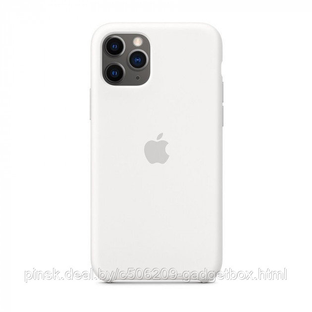 Чехол Silicone Case для Apple iPhone 12 Pro Max, #9 White (Белый) - фото 1 - id-p130058614