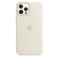 Чехол Silicone Case для Apple iPhone 12 Pro Max, #10 Antique white (Античный белый)