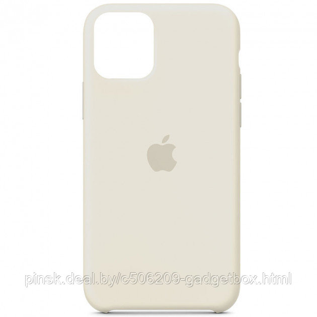 Чехол Silicone Case для Apple iPhone 12 Pro Max, #10 Antique white (Античный белый) - фото 2 - id-p130058615