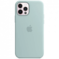 Чехол Silicone Case для Apple iPhone 12 Pro Max, #17 Turquoise (Бирюзовый)