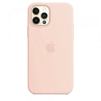 Чехол Silicone Case для Apple iPhone 12 Pro Max, #19 Pink sand (Розовый песок)