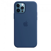 Чехол Silicone Case для Apple iPhone 12 Pro Max, #20 Blue Cobal (Синий кобальт)