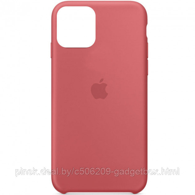 Чехол Silicone Case для Apple iPhone 12 Pro Max, #25 Camellia (Красная роза) - фото 2 - id-p130058630