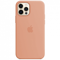 Чехол Silicone Case для Apple iPhone 12 Pro Max, #27 Peach (Персиковый)