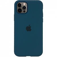 Чехол Silicone Case для Apple iPhone 12 Pro Max, #35 Cosmos blue (Космический синий)