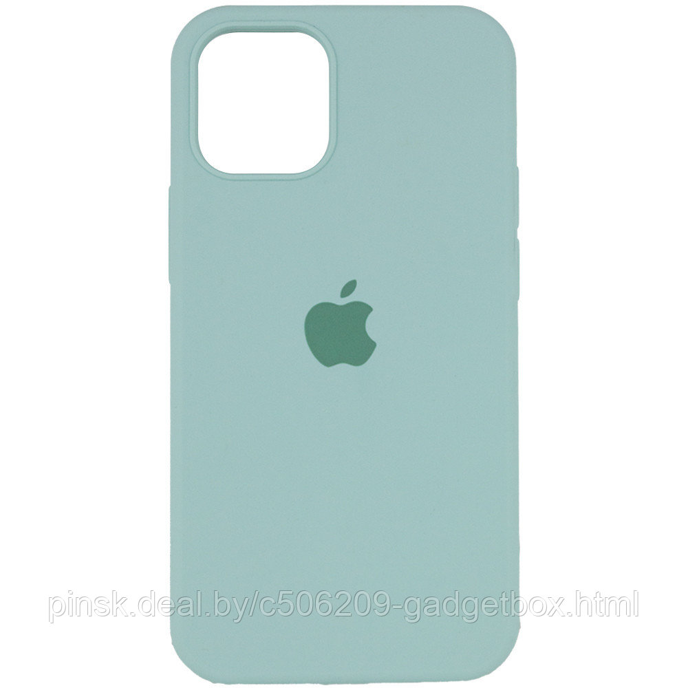 Чехол Silicone Case для Apple iPhone 11, #43 Aquamarine (Аквамарин) - фото 1 - id-p146124502