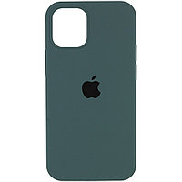 Чехол Silicone Case для Apple iPhone 12 Pro Max, #64 Cypriot green (Кипрский зелёный)