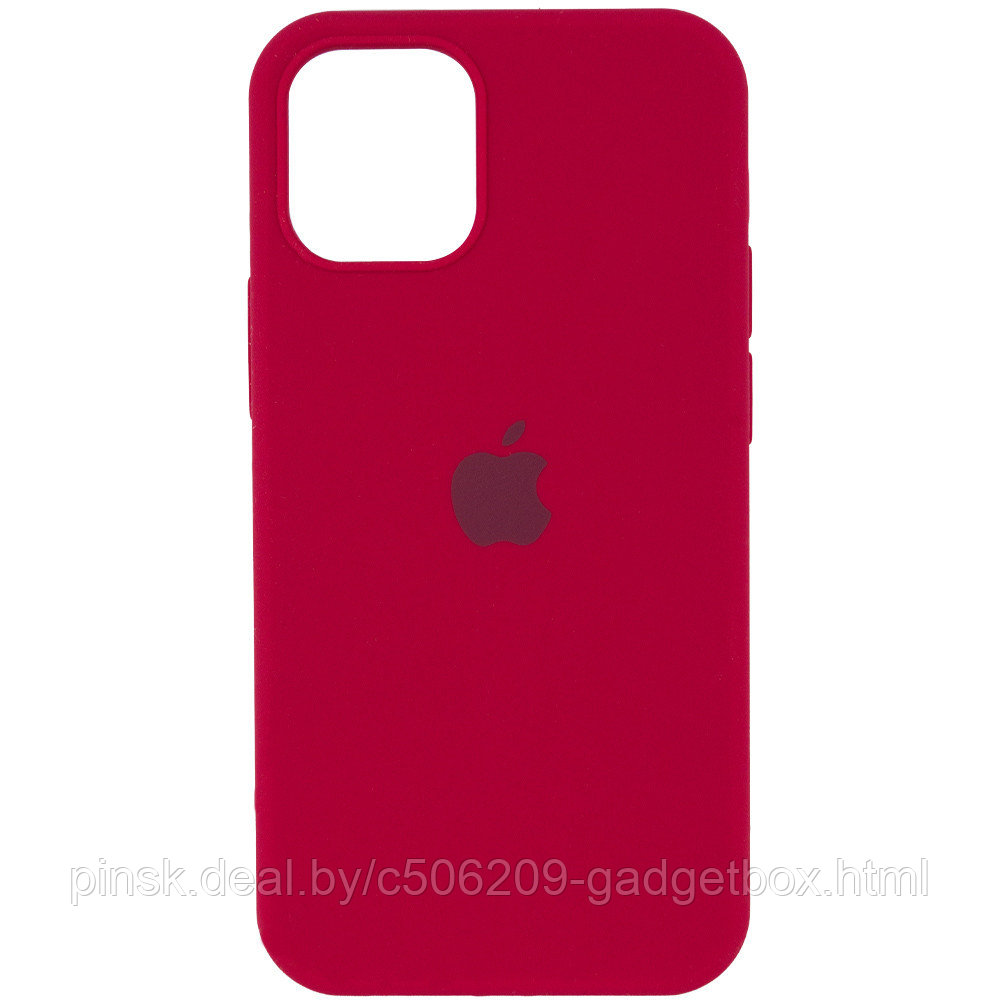 Чехол Silicone Case для Apple iPhone 12 Pro Max, #67 Plum (Сливовый) - фото 1 - id-p130058672