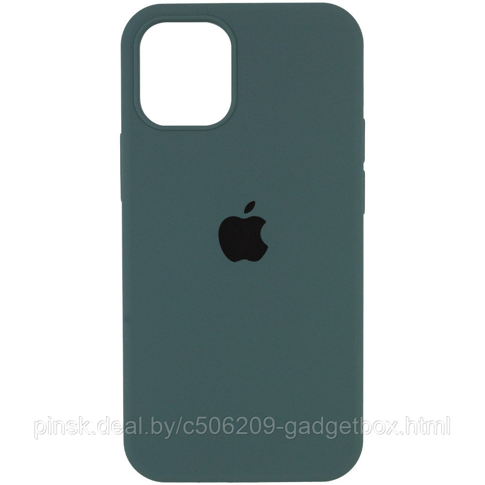Чехол Silicone Case для Apple iPhone 11, #64 Cypriot green (Кипрский зелёный) - фото 1 - id-p146124523