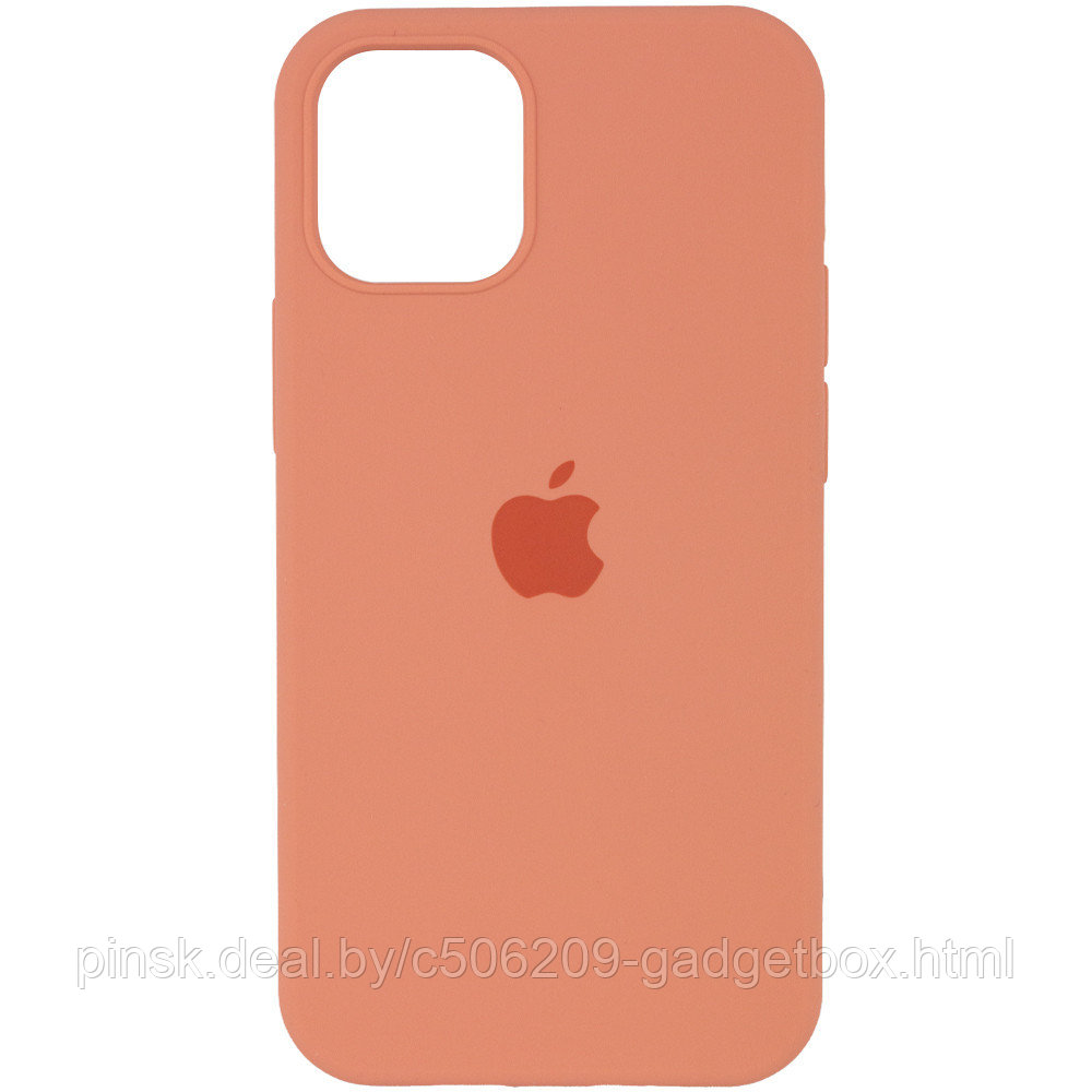 Чехол Silicone Case для Apple iPhone 12 / iPhone 12 Pro, #66 Kumquat (Кумкват) - фото 1 - id-p130058601