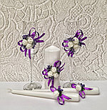 Свадебный набор "Майский" в фиолетовом цвете (mini), фото 2