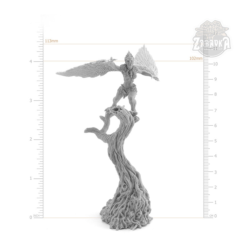 Гарпия / Harpy (40 мм) Коллекционная миниатюра Zabavka - фото 2 - id-p146962697
