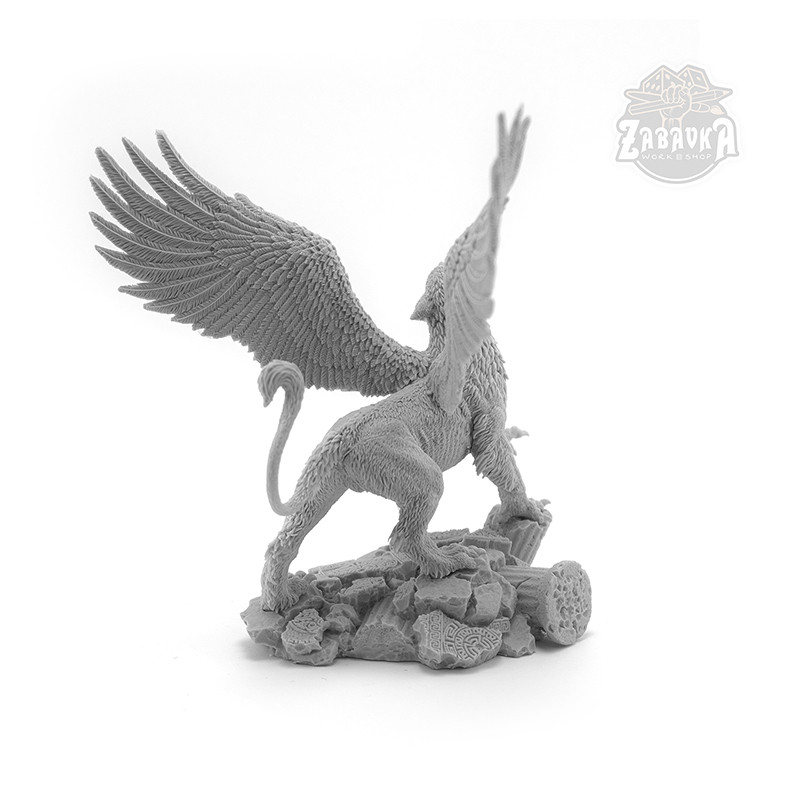 Грифон / Griffin (99 мм) Коллекционная миниатюра Zabavka - фото 5 - id-p146962699