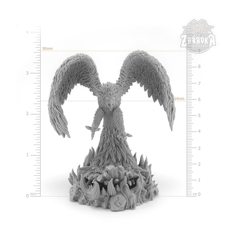 Феникс / Phoenix (90 мм) Коллекционная миниатюра Zabavka - фото 2 - id-p146962702