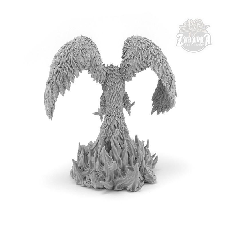 Феникс / Phoenix (90 мм) Коллекционная миниатюра Zabavka - фото 4 - id-p146962702